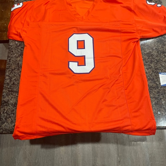 Travis Etienne Jr. Autographed CLEMSOM Look Jersey (XL)... Beckett COA.. JAGS. - Picture 3 of 4